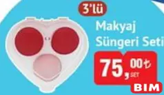 MAKYAJ SÜNGERİ SETİ 3'LÜ